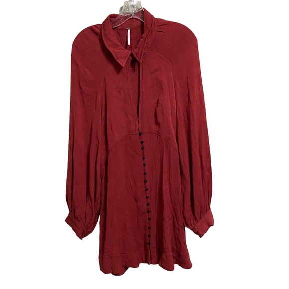 FREE People Sz Md Babetown Mini Rust - Picture 4 of 7